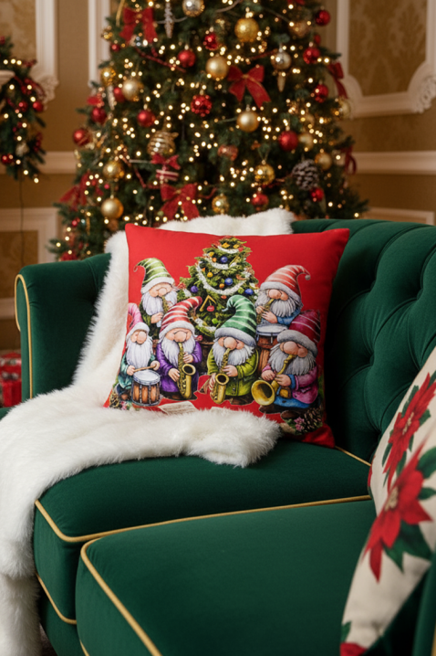 Poszewka BLOSEDY 40х40 cm, Kolor : czerwony, IVET.PL - Modna odzież