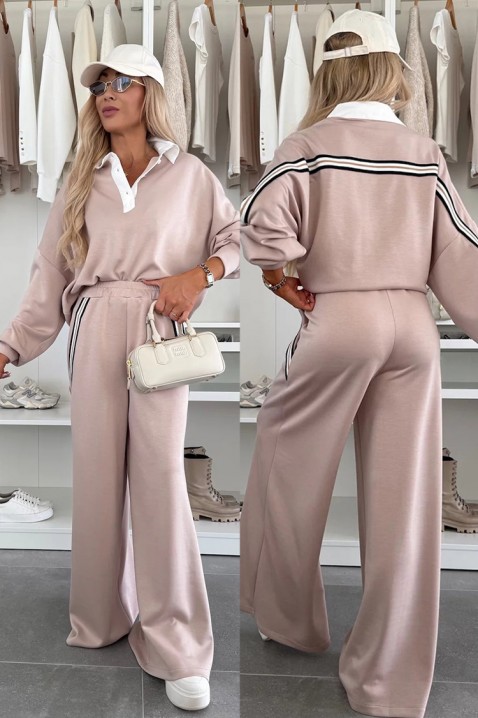 Komplet LOVRENDA, Kolor : pudrowy róż, IVET.PL - Modna odzież