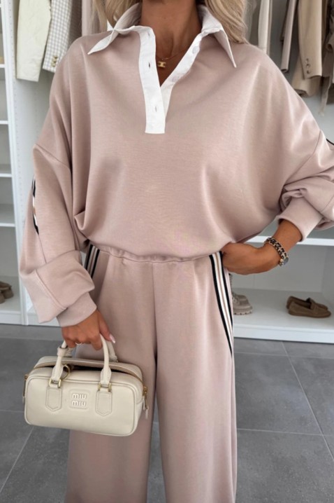 Komplet LOVRENDA, Kolor : pudrowy róż, IVET.PL - Modna odzież