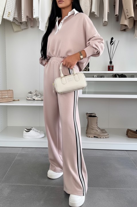 Komplet LOVRENDA, Kolor : pudrowy róż, IVET.PL - Modna odzież