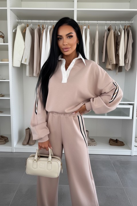Komplet LOVRENDA, Kolor : pudrowy róż, IVET.PL - Modna odzież