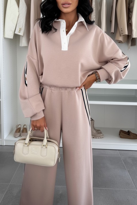 Komplet LOVRENDA, Kolor : pudrowy róż, IVET.PL - Modna odzież