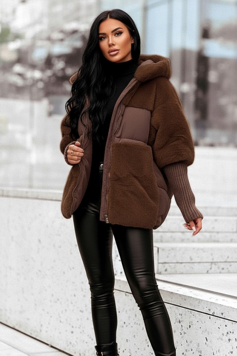 Kurtka GLOREDA BROWN