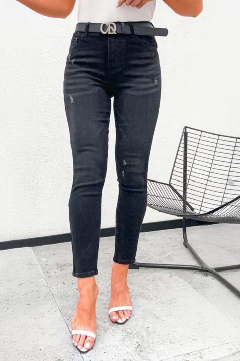 Jeansy VAVILDONA, Kolor : grafitowy, IVET.PL - Modna odzież