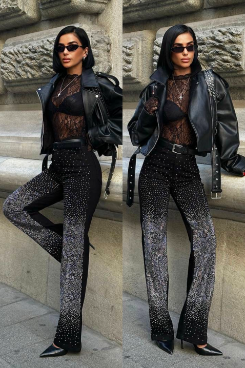 Jeansy NARVILDA, Kolor : czarny, IVET.PL - Modna odzież