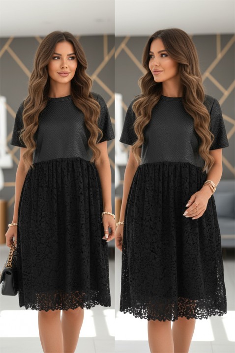 Sukienka LELDINA, Kolor : czarny, IVET.PL - Modna odzież