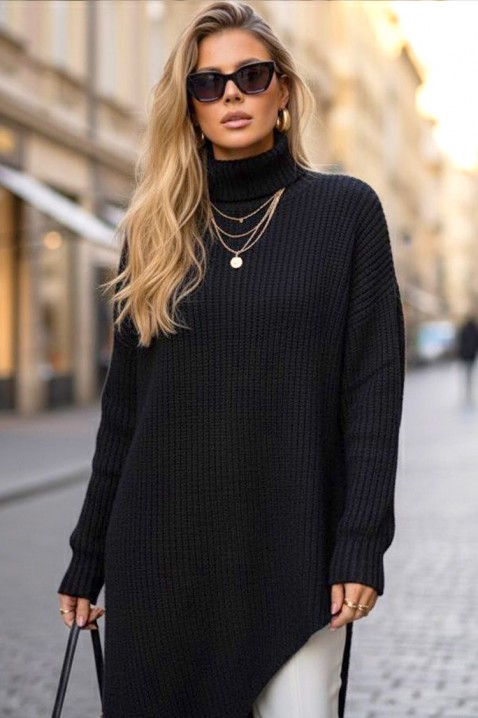 Tunika ELVENDA, Kolor : czarny, IVET.PL - Modna odzież