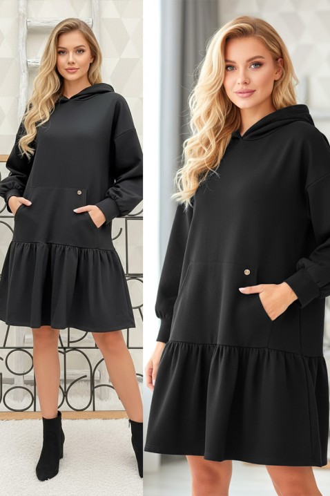 Tunika DARMILDA, Kolor : czarny, IVET.PL - Modna odzież