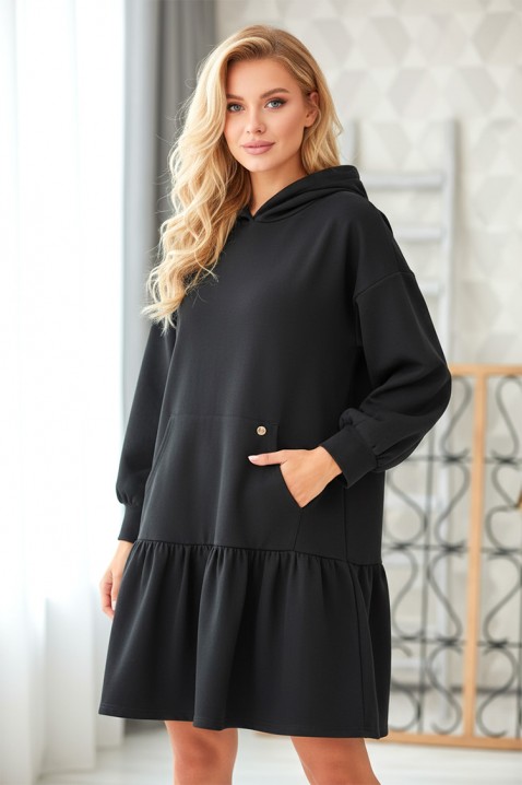 Tunika DARMILDA, Kolor : czarny, IVET.PL - Modna odzież