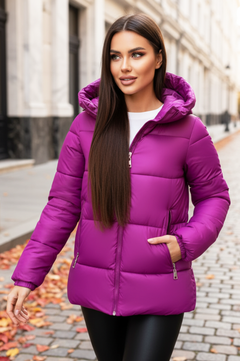 Kurtka LASINTA LILA, Kolor : fioletowy, IVET.PL - Modna odzież