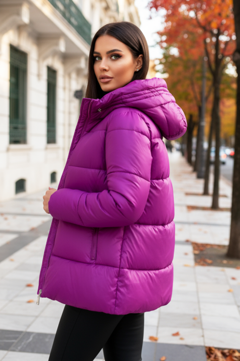 Kurtka LASINTA LILA, Kolor : fioletowy, IVET.PL - Modna odzież