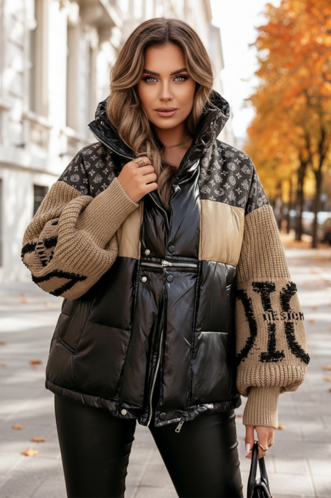 Kurtka VRENZONA BEIGE, Kolor :  beżowy, IVET.PL - Modna odzież