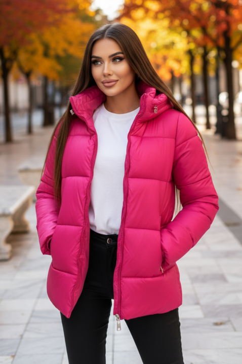 Kurtka LASINTA FUCHSIA, Kolor : fuksja, IVET.PL - Modna odzież