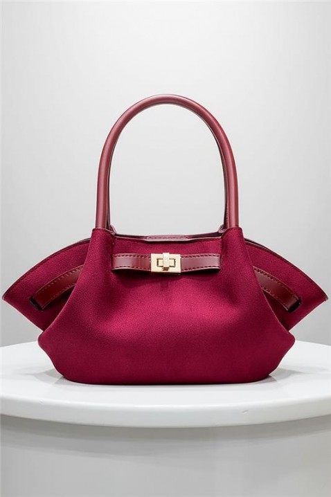 Torebka GAZIOLA BORDO, Kolor : bordowy, IVET.PL - Modna odzież