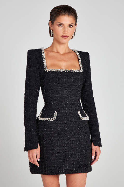 Sukienka DREVILDA, Kolor : czarny, IVET.PL - Modna odzież