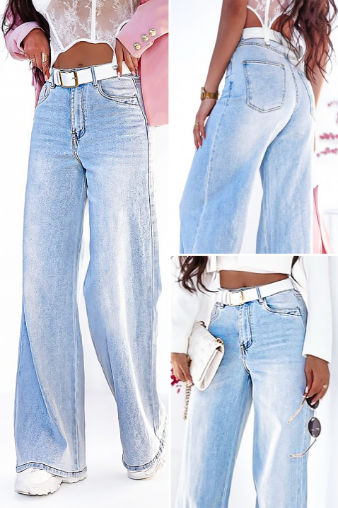 Jeansy SVERMOLDA, Kolor : błękitny, IVET.PL - Modna odzież