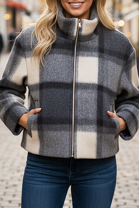 Kurtka JIONELGA BLACK, Kolor : czarny, IVET.PL - Modna odzież