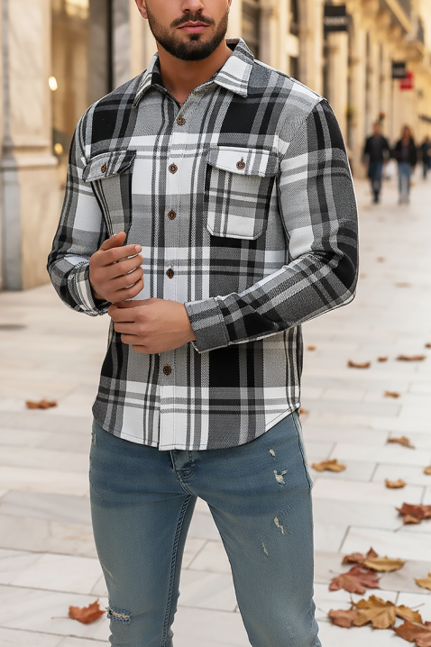 Koszula POLERTO, Kolor : czarny, IVET.PL - Modna odzież