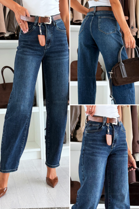 Jeansy BLEMIZA, Kolor : granatowy, IVET.PL - Modna odzież