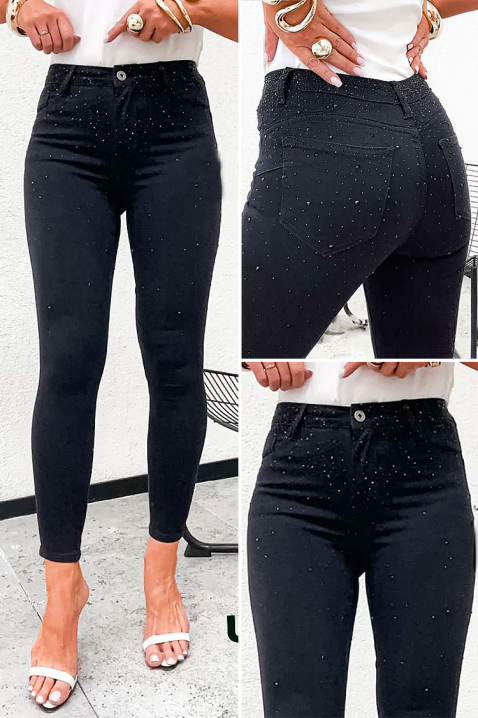 Jeansy BELINSA, Kolor : czarny, IVET.PL - Modna odzież