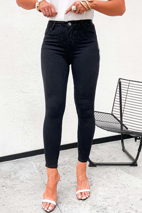 Jeansy BELINSA, Kolor : czarny, IVET.PL - Modna odzież