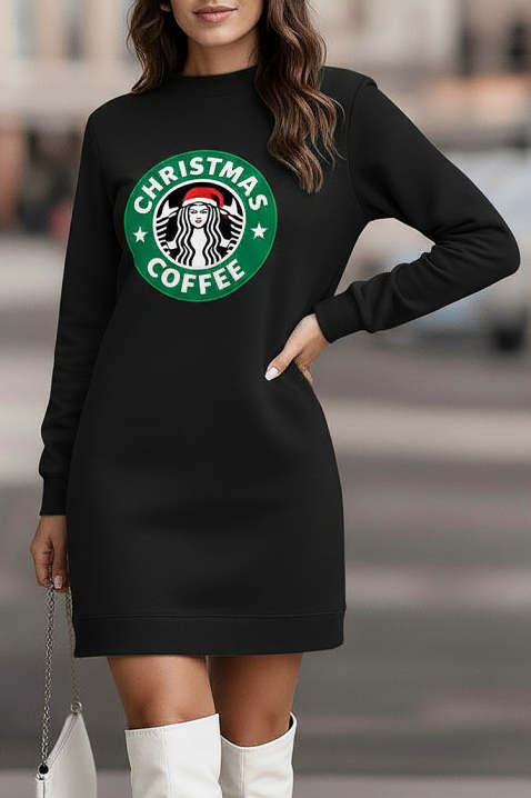 Tunika MERLIANA BLACK, Kolor : czarny, IVET.PL - Modna odzież