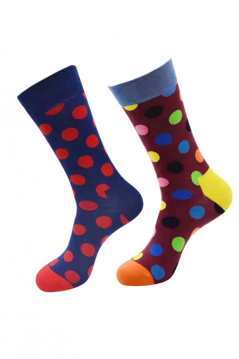 Zestaw sześciu par męskich skarpet COLORITO, Kolor : wielokolorowy, IVET.PL - Modna odzież