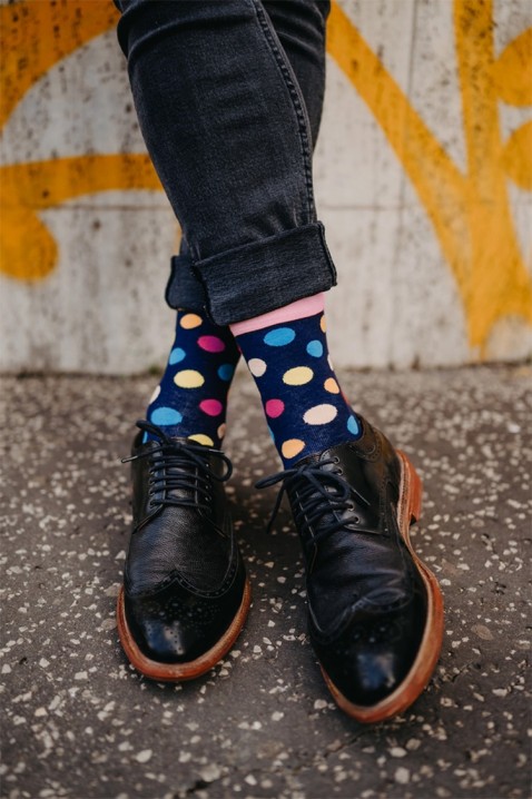 Zestaw sześciu par męskich skarpet COLORITO, Kolor : wielokolorowy, IVET.PL - Modna odzież