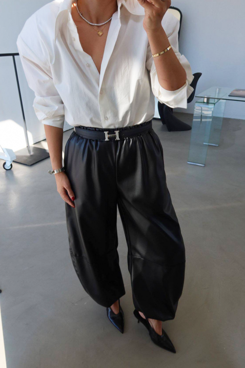 Spodnie LONTENZA BLACK, Kolor : czarny, IVET.PL - Modna odzież