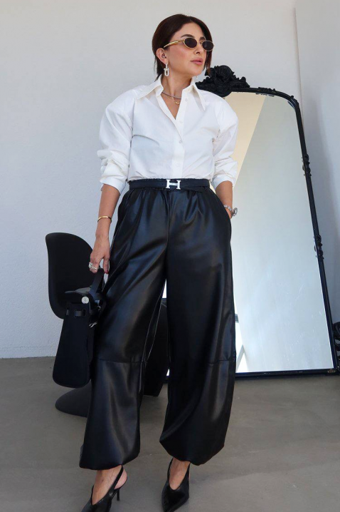 Spodnie LONTENZA BLACK, Kolor : czarny, IVET.PL - Modna odzież