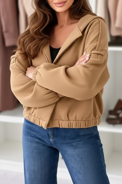 Kurtka PROVILDA BGEIGE, Kolor :  beżowy, IVET.PL - Modna odzież