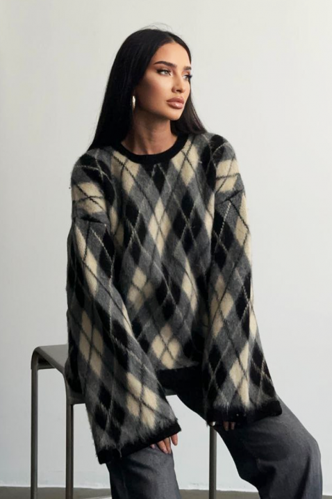 Sweter GREVILDA, Kolor : wielokolorowy, IVET.PL - Modna odzież