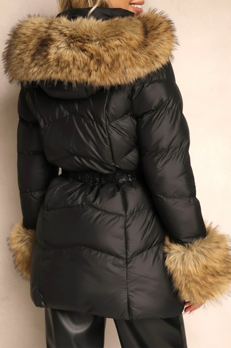 Kurtka TEGROLSA BLACK, Kolor : czarny, IVET.PL - Modna odzież