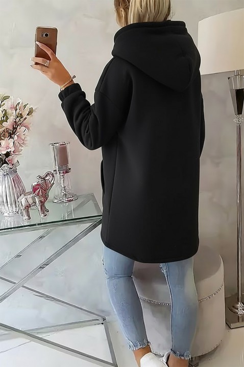 Bluza SIOMEJA BLACK, Kolor : czarny, IVET.PL - Modna odzież