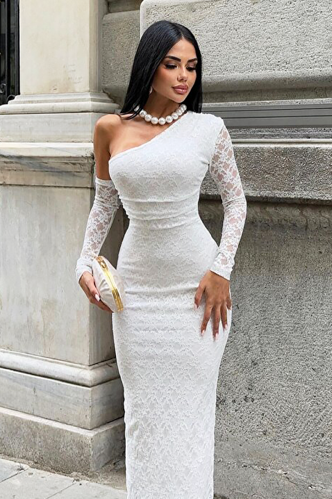 Sukienka BLUKINDA WHITE, Kolor : biały, IVET.PL - Modna odzież