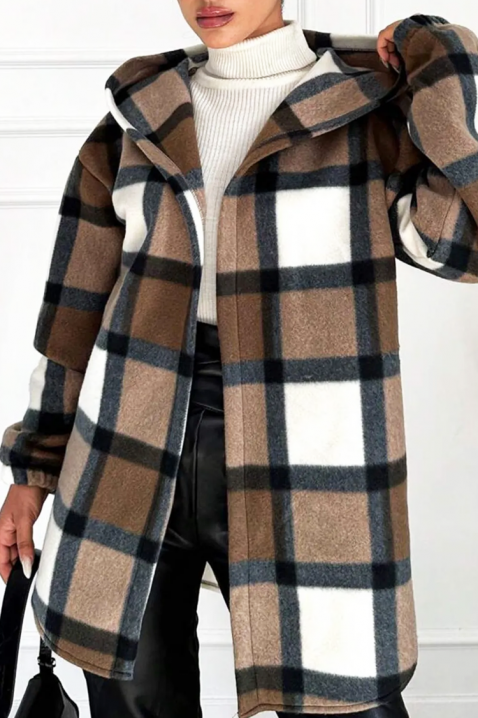 Kurtka koszulowa TESSARO, Kolor : brązowy, IVET.PL - Modna odzież