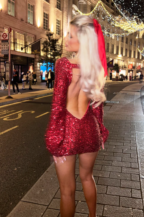 Sukienka PARLANZA RED, Kolor : czerwony, IVET.PL - Modna odzież