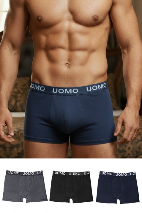 Zestaw czterech sztuk męskich bokserek MORXON, Kolor : wielokolorowy, IVET.PL - Modna odzież