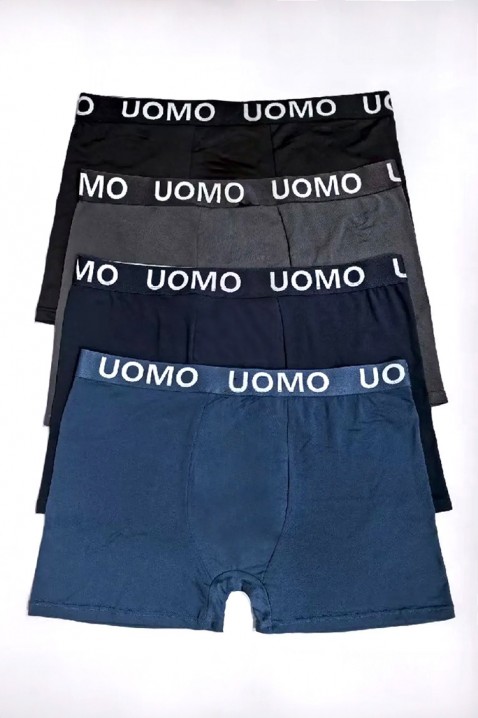 Zestaw czterech sztuk męskich bokserek MORXON, Kolor : wielokolorowy, IVET.PL - Modna odzież