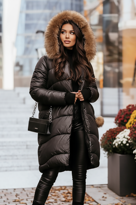 Kurtka SNEVILDA BLACK, Kolor : czarny, IVET.PL - Modna odzież