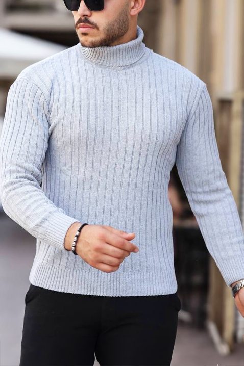 Golf RACHERO GREY, Kolor : szary, IVET.PL - Modna odzież