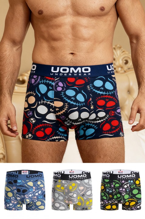 Zestaw czterech sztuk męskich bokserek RUXO, Kolor : wielokolorowy, IVET.PL - Modna odzież