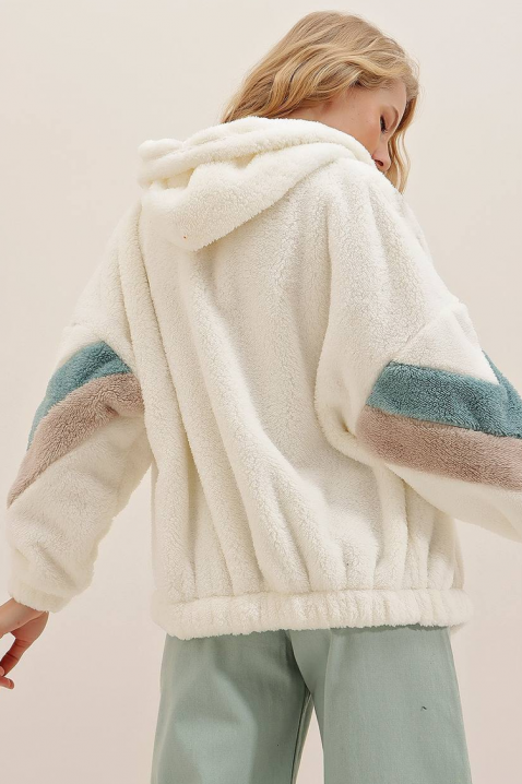 Bluza PLUVILZA WHITE, Kolor : biały, IVET.PL - Modna odzież