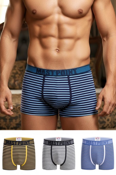 Zestaw czterech sztuk męskich bokserek STELZO, Kolor : wielokolorowy, IVET.PL - Modna odzież