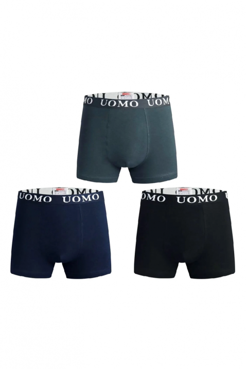 Zestaw trzech sztuk męskich bokserek SKEREZO, Kolor : wielokolorowy, IVET.PL - Modna odzież