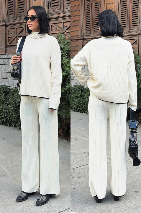 Komplet TEGRITA, Kolor : ecru, IVET.PL - Modna odzież