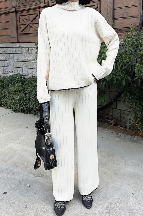 Komplet TEGRITA, Kolor : ecru, IVET.PL - Modna odzież