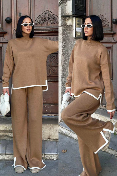 Komplet ALNINZA, Kolor : jasnobrązowy, IVET.PL - Modna odzież