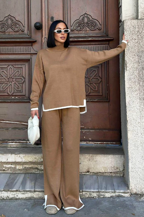 Komplet ALNINZA, Kolor : jasnobrązowy, IVET.PL - Modna odzież