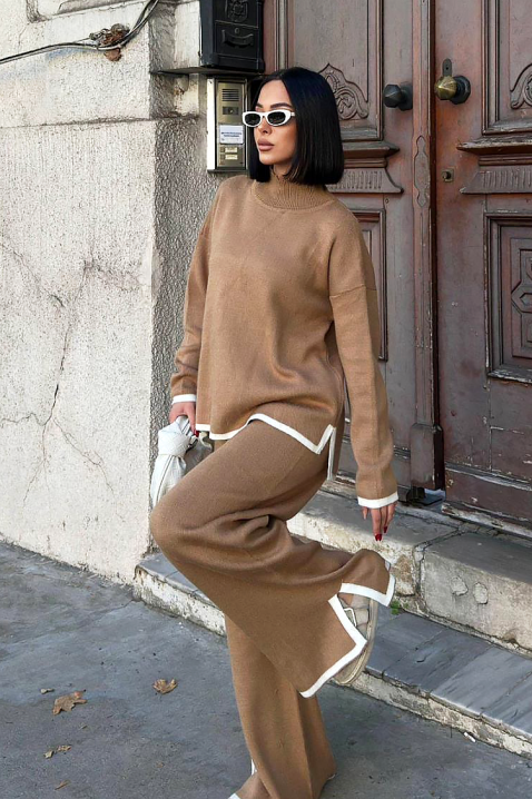 Komplet ALNINZA, Kolor : jasnobrązowy, IVET.PL - Modna odzież